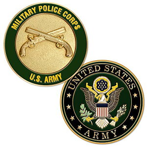 【中古】【未使用・未開封品】アメリカ陸軍軍事警察隊Challenge Coin