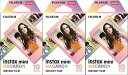 【中古】【未使用・未開封品】Fujifilm Instax Mini Instant Macaron Film, 10 Sheets, 3 Value Set