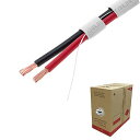 【中古】【未使用・未開封品】250フィート 無酸素純銅 18/2 バルクスピーカーワイヤー 18AWG CL2 ウォールオーディオケーブル 250フィート 18...