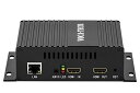 【中古】【未使用・未開封品】Voca Tech HDMIエンコーダー H.264 ライブストリーミングIPTVビデオエンコーダー 1080P60 UDP、RTP、RTSP、RTMP、HTTP、ONVIF、HLS、Facebook、Y(2)