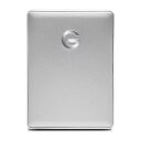 【中古】【未使用・未開封品】G-Technology HDD ポータブルハードディスク 1TB シルバー G-DRIVE Mobile USB-C 0G10264(2)