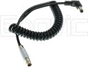 【中古】【未使用・未開封品】eonvic Fisher RS 3ピンオスto右角度DCコイル状電源ケーブルfor Tilta