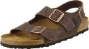 【中古】【未使用・未開封品】Birkenstock (ビルケンシュトック) ミラノ オイルドレザー (ユニ), ハバナ、オイル加工を施したレザー, 7