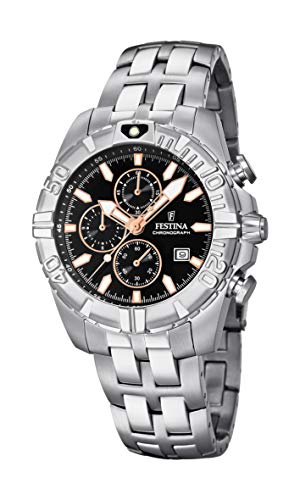 š̤ۡѡ̤ʡFestina Mens Chronograph Quartz Watch with Stainless Ste...