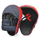 【中古】【未使用・未開封品】Xnature Essential Curved Boxing MMA Punching Mitts Boxing Pads Hoo...