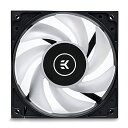 【中古】【未使用・未開封品】EKWB EK-Vardar EVO 120ER RGB 120mm PWMファン 2200RPM ブラック 2個パック(2)