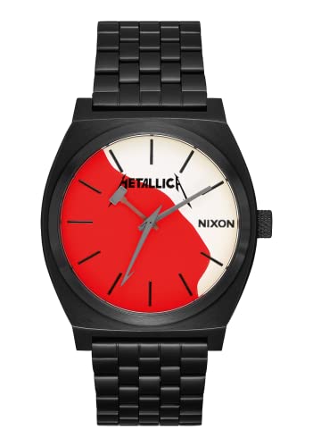 【中古】【未使用・未開封品】Nixon メンズ Time Teller Metallica コレクション One Size ブラック/キル・エム・オール。