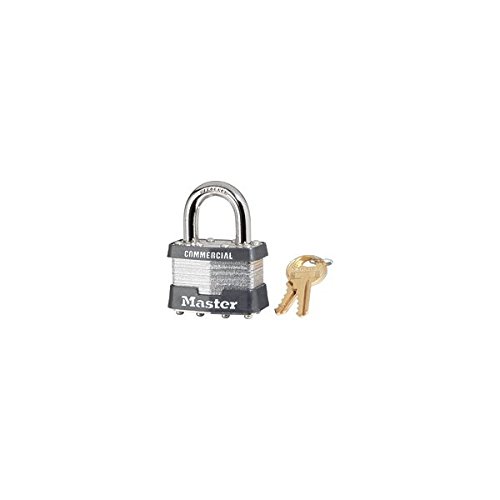 【中古】【未使用・未開封品】Master Lock 5KA A389 2インチ No. ラミネート南京錠5個