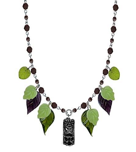 【中古】【未使用・未開封品】クラシックハードウェアローンティキ&マルチリーフレトロライトネックレス