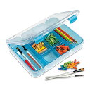 【中古】【未使用・未開封品】Sterilite Dividedストレージケース(18パック)
