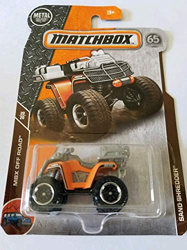 【中古】【未使用・未開封品】Matchbox 2018 MBX オフロード サンドシュレッダー (ATV) 120/125 オレンジ