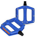 【中古】【未使用・未開封品】DRBIKE ナイロン自転車ペダル - 自転車フラットプラットフォームペダル ファイバーグラス付き