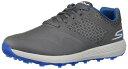 【中古】【未使用・未開封品】Skechers GO GOLF メンズ マックス ゴルフシューズ, チャコール/ブルー, 11