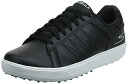 【中古】【未使用・未開封品】Skechers メンズ ドライブ4 ゴルフシューズ US サイズ: 8.5 Wide カラー: ブラック