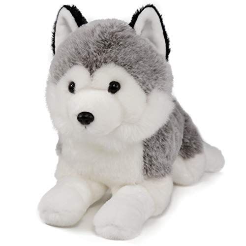 【中古】【未使用 未開封品】Ice King Bear Lifelike Siberian Husky Stuffed Animal - Dog Plush Toy - 41cm Length