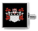 【中古】【未使用・未開封品】Oliver Wales Family Crest カフリンクス ギフト選択 名前 コート・オブ・アームズ 個性的なケース