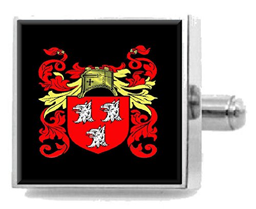 【中古】【未使用・未開封品】Select Gifts Ryan Ireland Family Crest サーネームコート カフリンクス パーソナライズケース