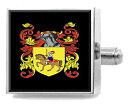 【中古】【未使用・未開封品】Bunce England Family Crest カフリンクス 名前 コート・オブ・アームズ カスタマイズ可