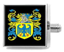 【中古】【未使用・未開封品】選択ギフトGillham England Heraldry CrestスターリングシルバーCufflinks Engravedメッセ...