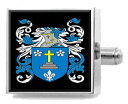 【中古】【未使用・未開封品】Select Gifts Tenby ウェールズ 紋章 スターリングシルバー カフスボタン メッセージボックス