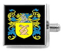 【中古】【未使用・未開封品】Noden England Family Crest カフスボタン カフスボタン 名前入り ケース
