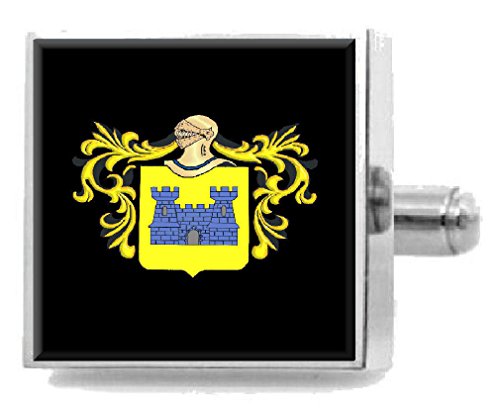 【中古】【未使用・未開封品】(セレクトギフト) Select Gifts ジェームソン アイルランド紋章 スターリングシルバー カフスボタン 刻印メッセージボッ...