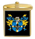 【中古】【未使用・未開封品】(セレクトギフト) Select Gifts Lord England Family 紋章 紋章 紋章 ゴールドカフスボタン 刻印ボ...