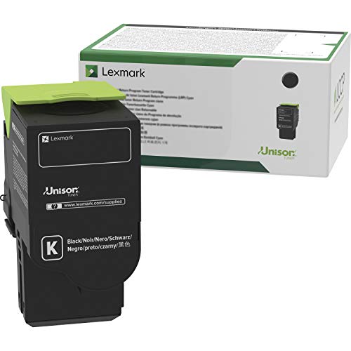 【中古】【未使用・未開封品】Lexmark C231HK0 Black High Yield Return Program Cartridge Toner, Grey