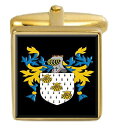 【中古】【未使用・未開封品】(セレクトギフト) Select Gifts ボデル イングランド 家紋 名字紋章 ゴールドカフリンクス 刻印ボックス