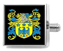 【中古】【未使用・未開封品】Select Gifts Daniels イングランド 家紋 名字紋章 カフスボタン カスタマイズケース
