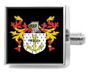 【中古】【未使用・未開封品】Select Gifts Becket England Heraldry クレスト スターリングシルバー カフリンクス 刻印入りメッ...