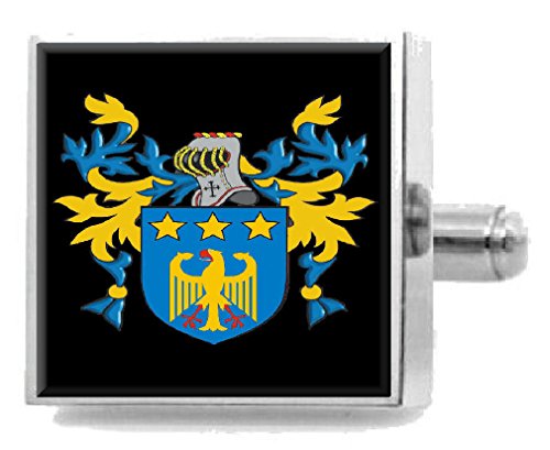 【中古】【未使用・未開封品】Edridge England Family Crest カフリンクス 個人化ケース