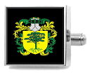 【中古】【未使用・未開封品】Select Gifts Boyle スコットランド Heraldry 紋章 スターリングシルバー カフリンクス 刻印入りメッセージ...