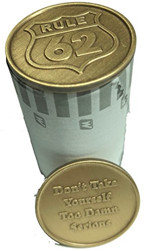 バルクロットの25のルール62自分をTakeないToo Damn Serious AA Medallion Sobrietyチップ