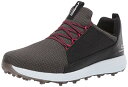 【中古】【未使用・未開封品】Skechers レディース Max Mojo スパイクレスゴルフシューズ, ブラック/ホットピンク, 24