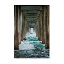 【中古】【未使用・未開封品】Trademark Fine Art Scripps Splash by Chris Moyer, 16x24インチ ファインアート...