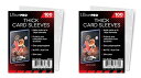 【中古】【未使用・未開封品】Topps Ultra Pro 厚めのカードスリーブ 厚手のジャージや記念日のスポーツ用 トレーディングカード 2枚パック