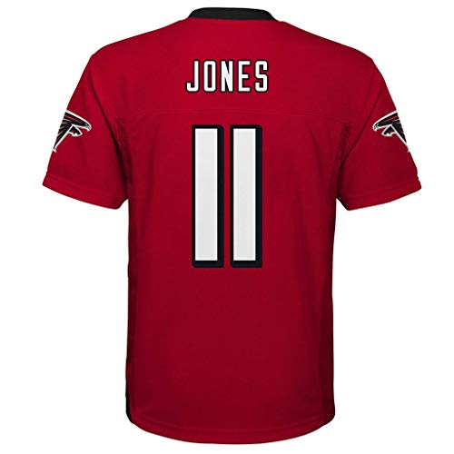 【中古】【未使用・未開封品】Outerstuff Julio Jones アトランタ・ファルコンズ NFL ユース レッド ホーム ミッドティアジャージー Large 14-16 レッド