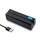 【中古】【未使用・未開封品】Deftun カードリーダー ライター USBスワイプエンコーダー 3トラック MSR605X