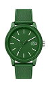 【中古】【未使用・未開封品】Lacoste LACOSTE LEGACY Lacoste グリーン メンズ アナログ カジュアル クォーツ 海外出荷 2010985