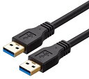 【中古】【未使用・未開封品】Ruaeoda USB - USBケーブル オス-オス 20フィート 長いUSB 3.0ケーブル A - A データ転送ハードドライ...