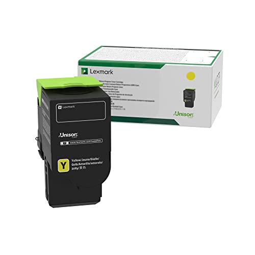 Lexmark 78C10Y0 Yellow Return Program Cartridge Toner