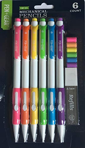 Main Unit - 【中古】【未使用・未開封品】いいえ。 シャープペンシル (明るいマルチカラー、各3芯) [50本]