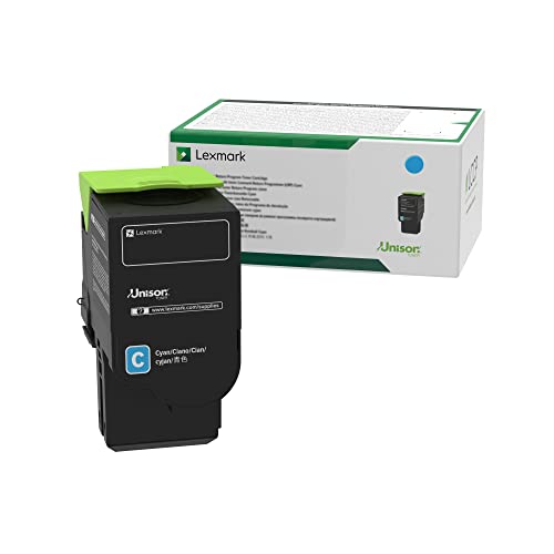 18 inches - 20 inches - 【中古】【未使用・未開封品】Lexmark 78C10C0 Return Program Cartridge Toner, Standard, Cyan