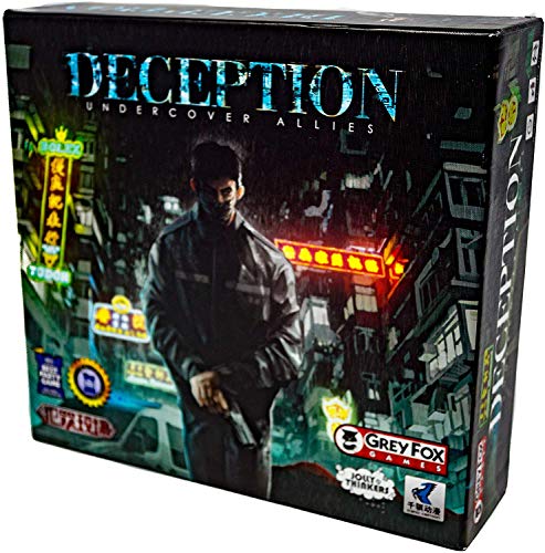 【中古】【未使用 未開封品】Grey Fox Games Deception: Undercover Allies ディセプション Murder in Hong Kong 拡張版 並行輸入品