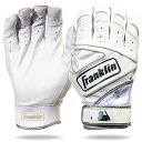 【中古】【未使用・未開封品】Franklin Sports MLB バッティンググローブ - パワーストラップ クロム メンズ + ユース バッティンググローブ...