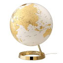 【中古】【未使用・未開封品】Waypoint Geographic Light & Color Globe Gold 12インチ イルミネーション デザイナーシ...