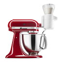 【中古】【未使用・未開封品】KitchenAid KSMSFTA ふるい+スケールアタッチメント 4カップ ホワイト