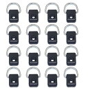【中古】【未使用・未開封品】FGen Dタイプバックル バックレストバックル カヤックカヤックアクセサリー用特殊ボタン 16個