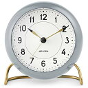 【中古】【未使用・未開封品】Arne Jacobsen 目覚まし時計 グレー(2)